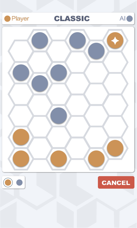 Hexers - hexagonal checkers gallery image