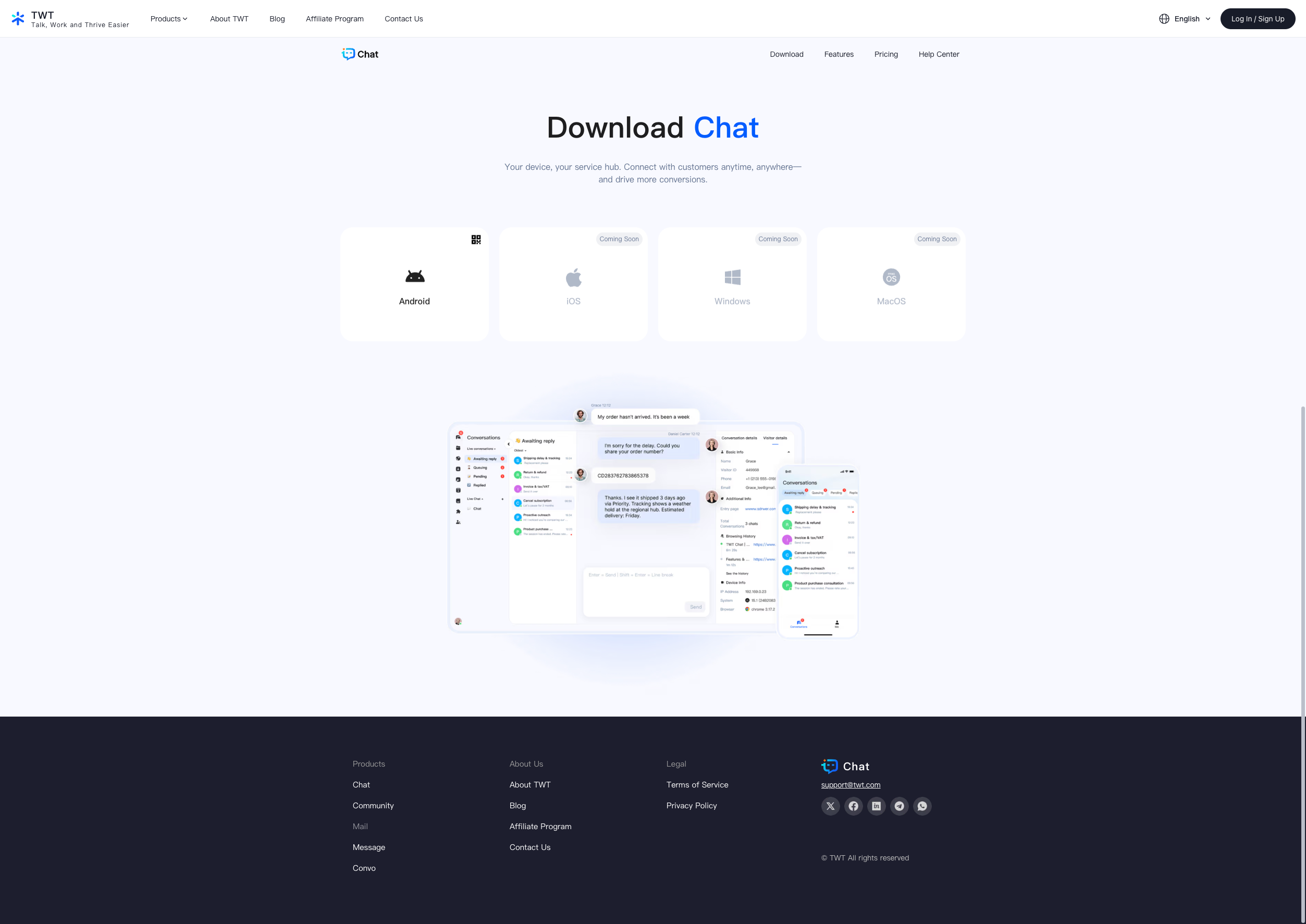TWT Chat gallery image