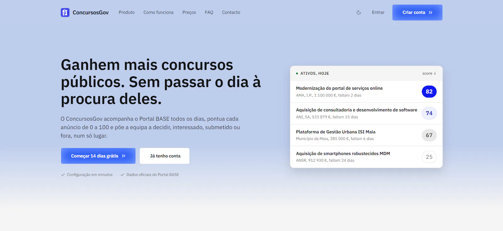 Concursos Gov screenshot 1