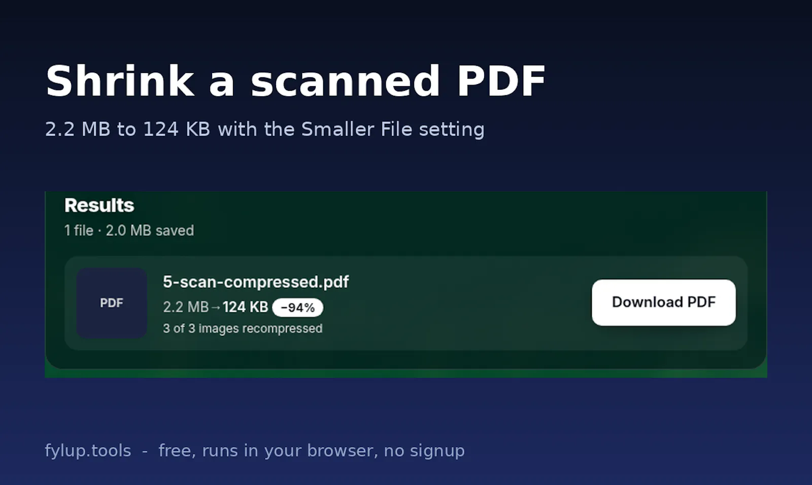 Fylup screenshot 4