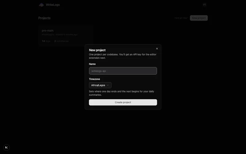 WriteLogs screenshot 4