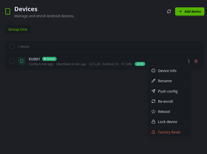 DroidMDM gallery image