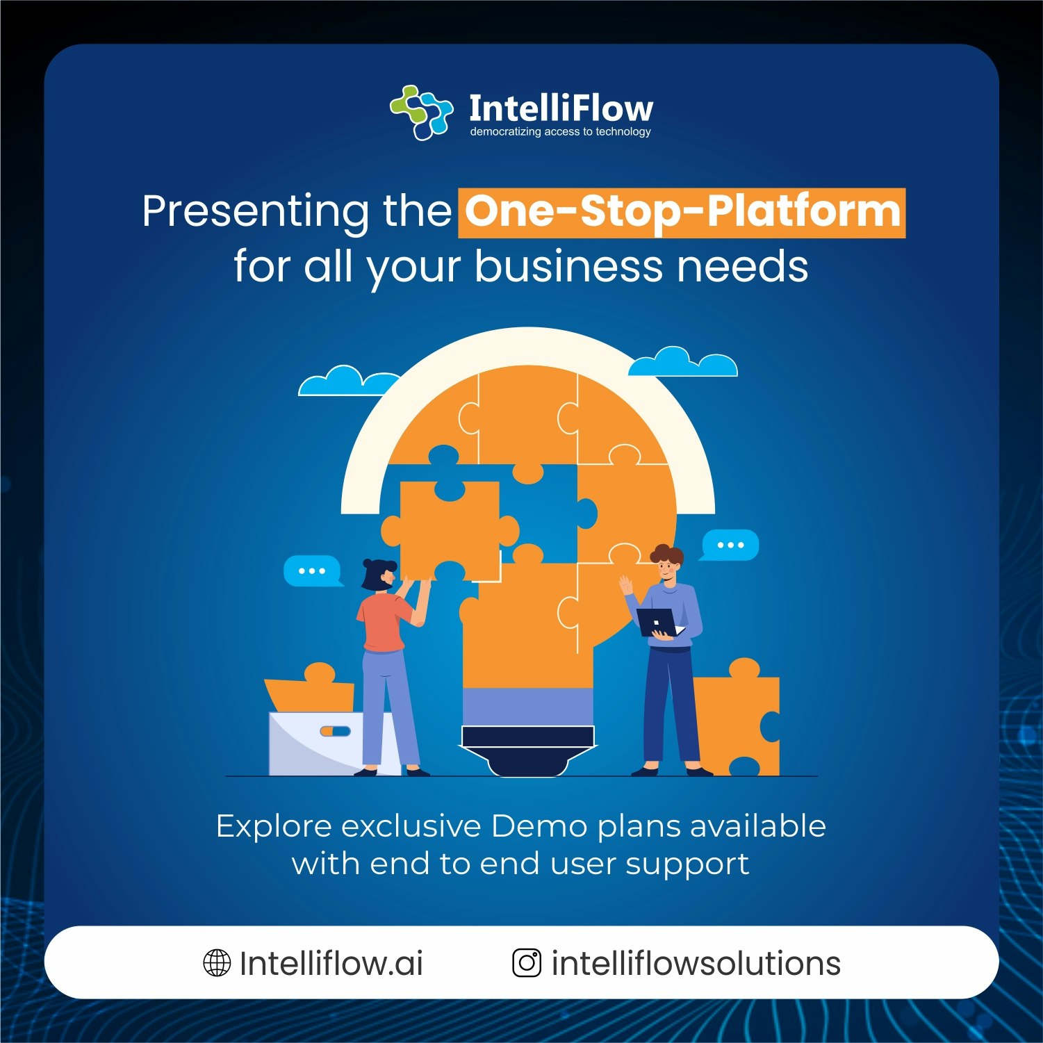 Intelliflow- Código bajo sin plataforma de código media 1