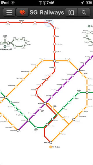 SG Railways app