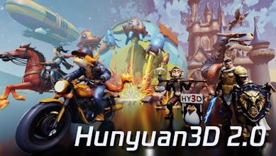 Hunyuan 3D 2.0 MV and Mini gallery image