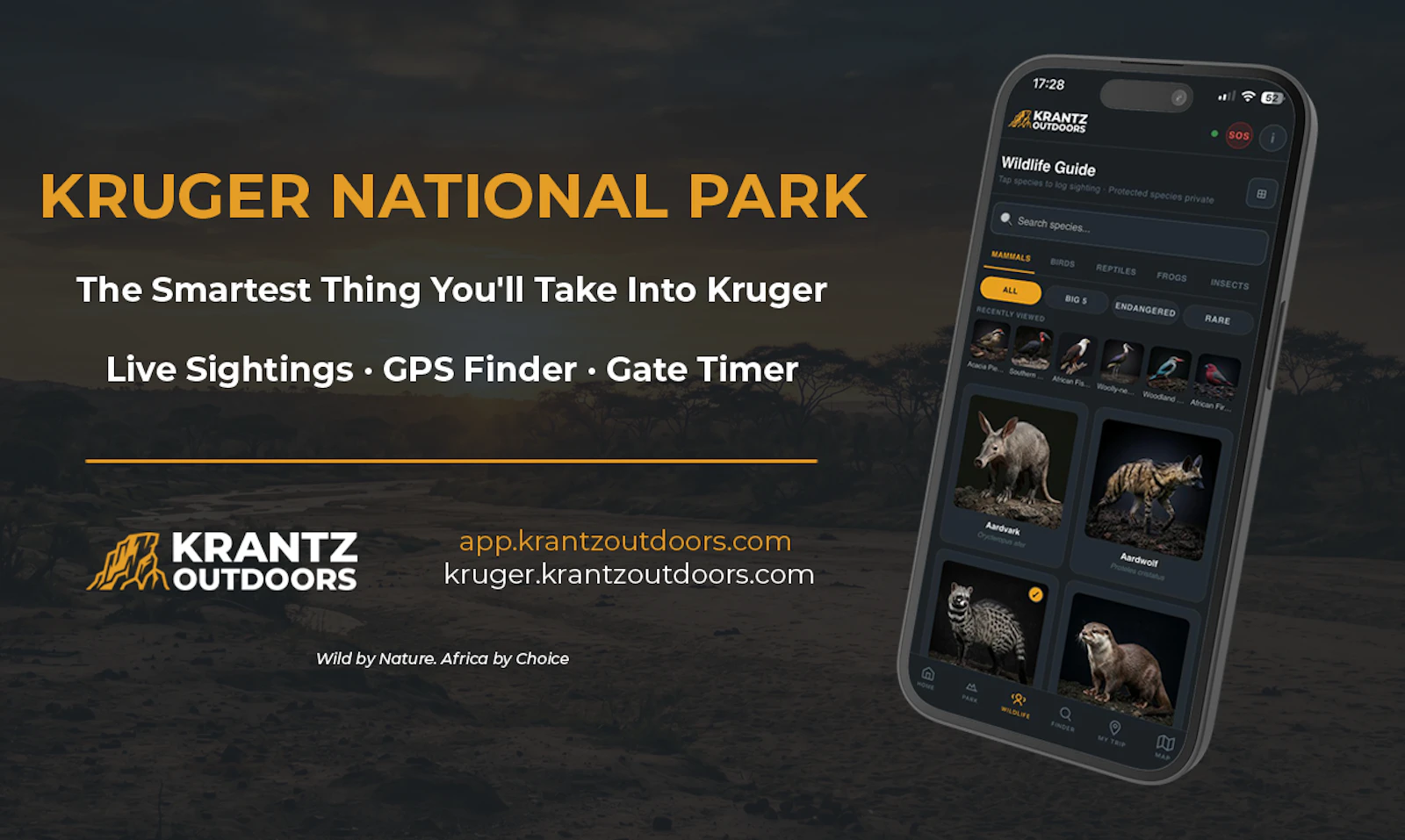 Kruger Field Guide by Krantz Outdoors screenshot 1
