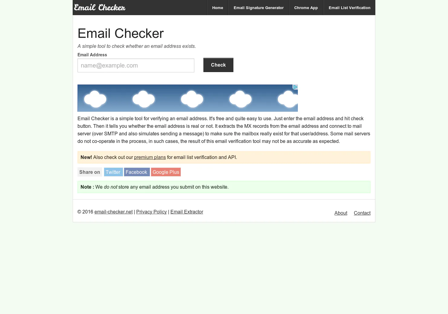Email Checker