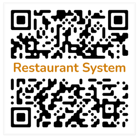 Restaurant QR Order system