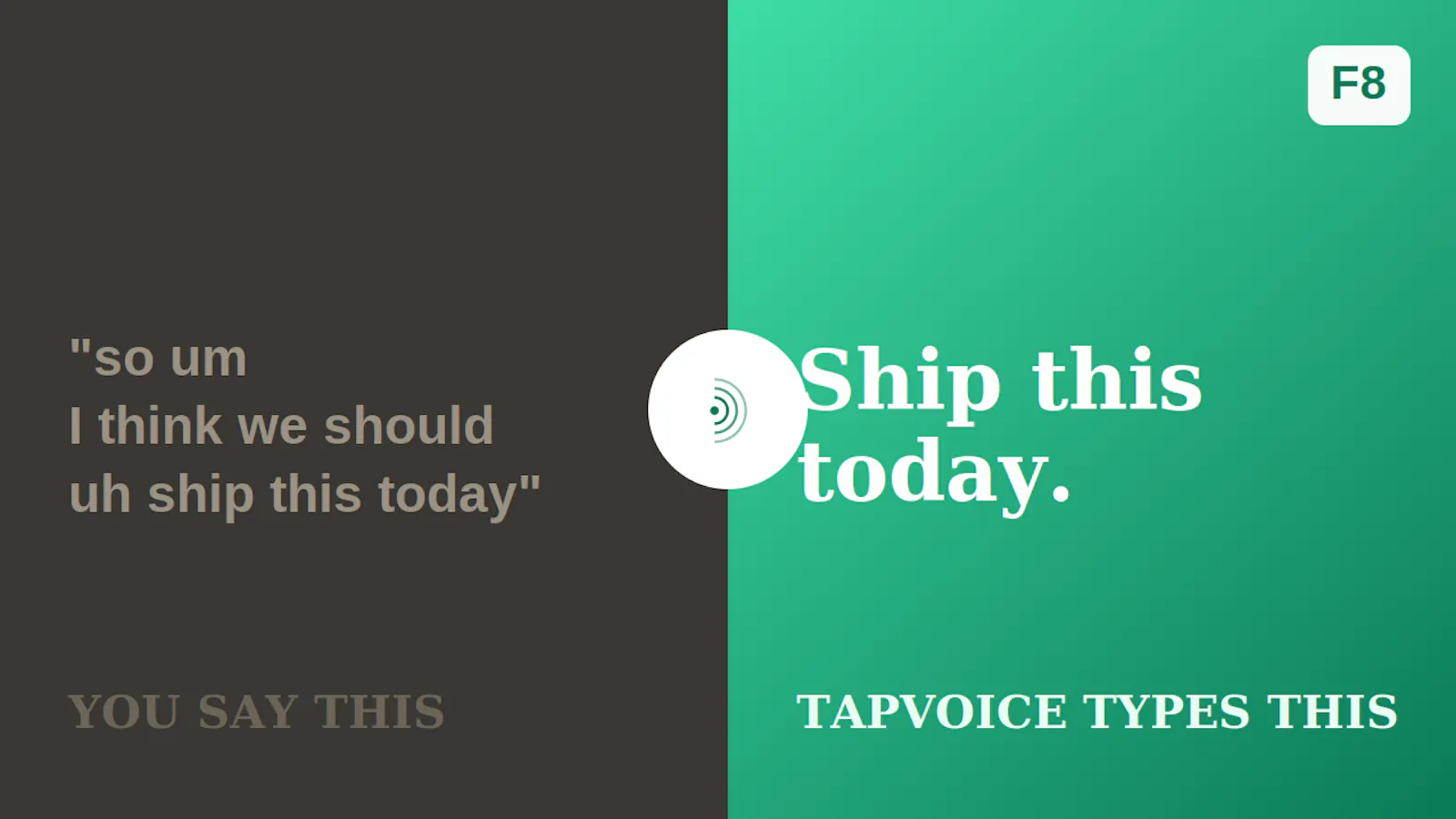 TapVoice screenshot 2