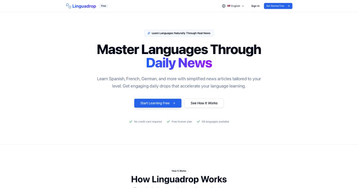 Linguadrop gallery image