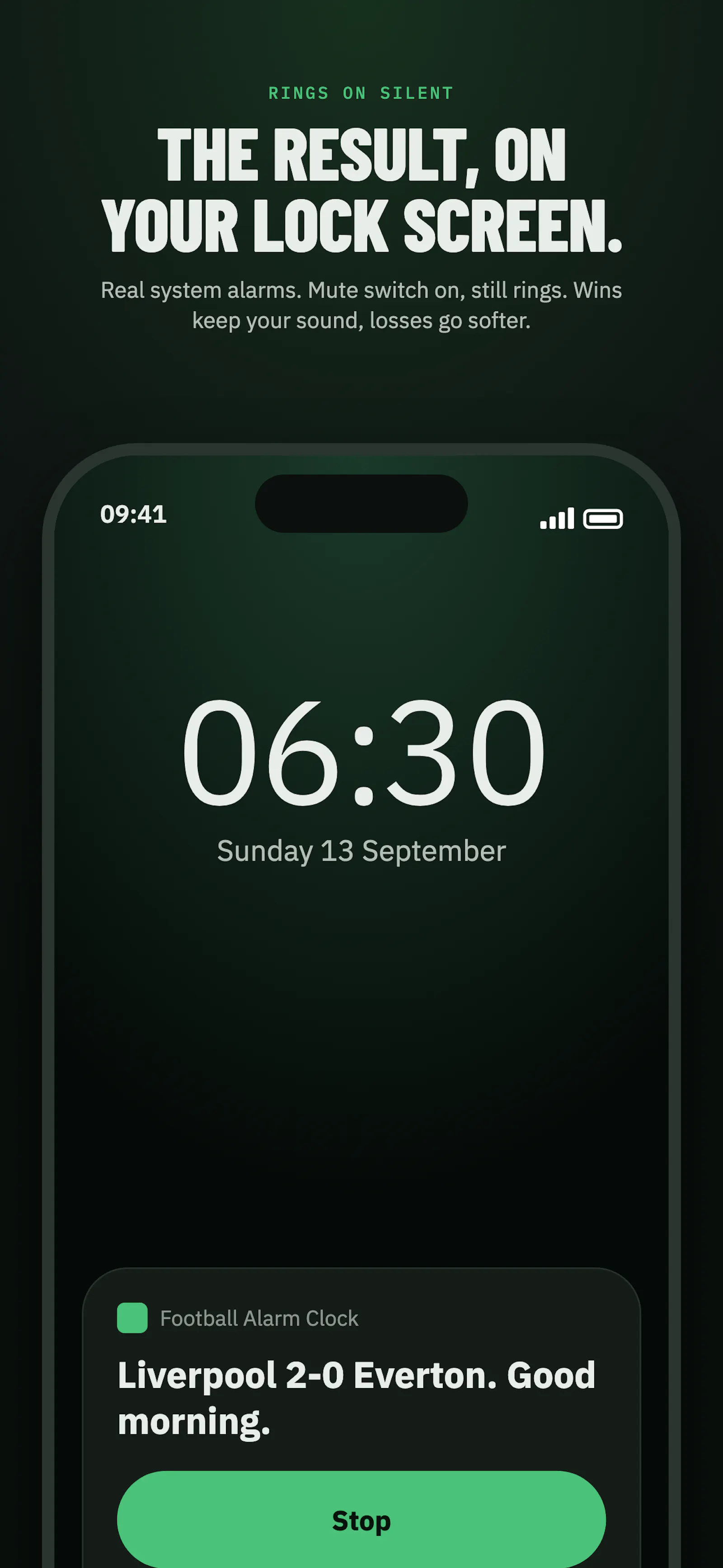 The Football Alarm Clock screenshot 7