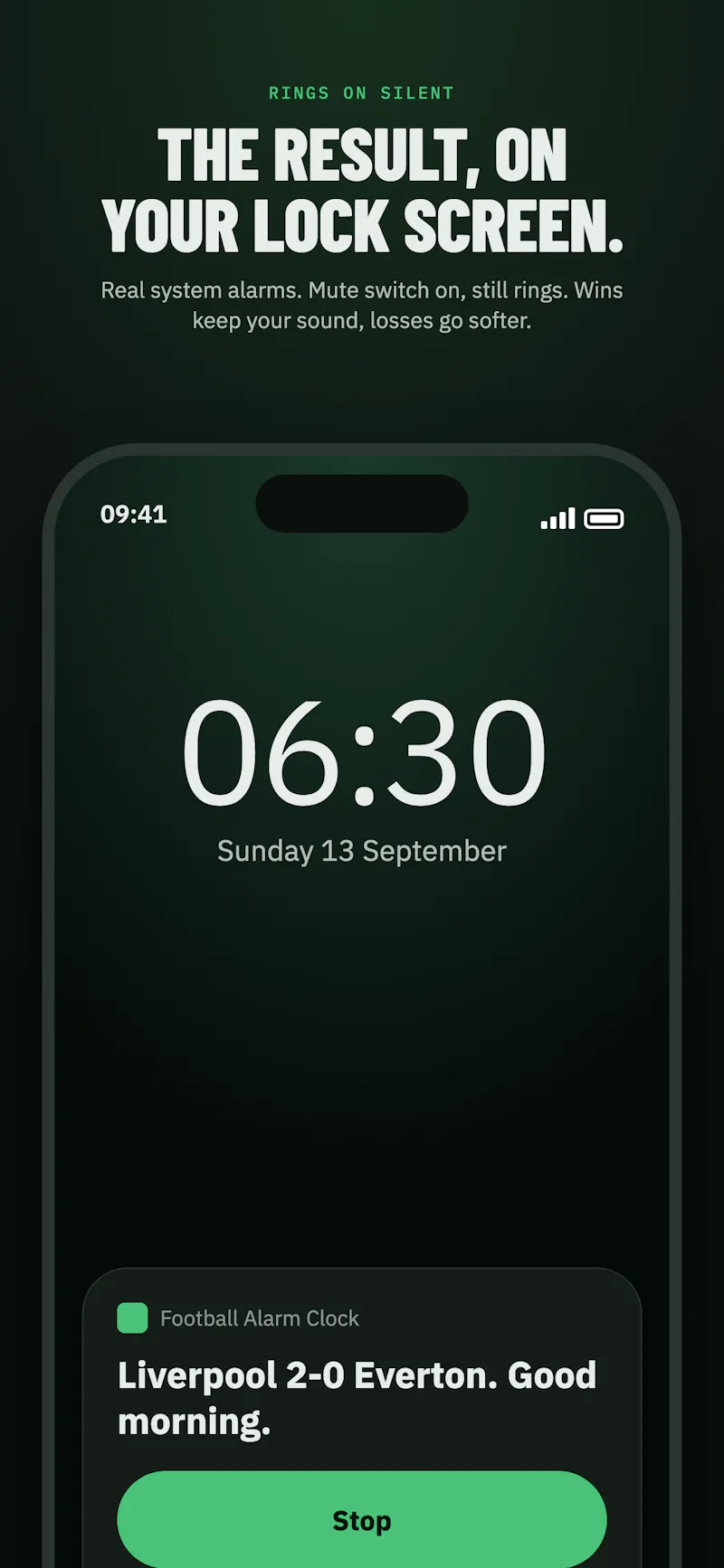 The Football Alarm Clock screenshot 7