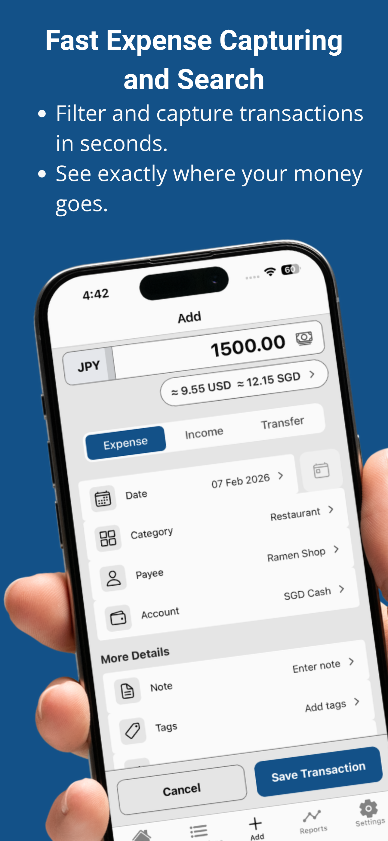 Spendocap - Expense Tracker gallery image