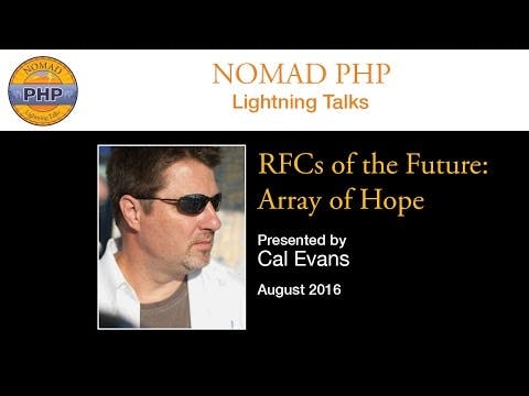 PHP 7.1 - RFCs of the Future: Array of Hope media 1
