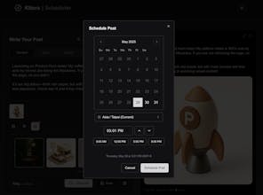 Kiters AI X (twitter) Scheduler gallery image