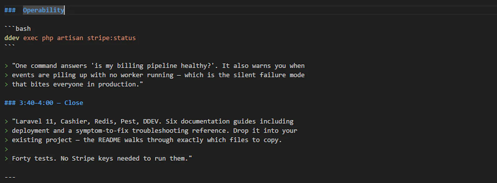 Stripe Webhook Kit for Laravel screenshot 2