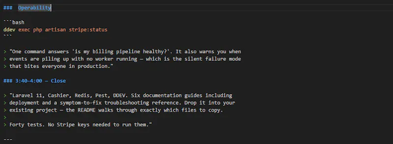 Stripe Webhook Kit for Laravel screenshot 2