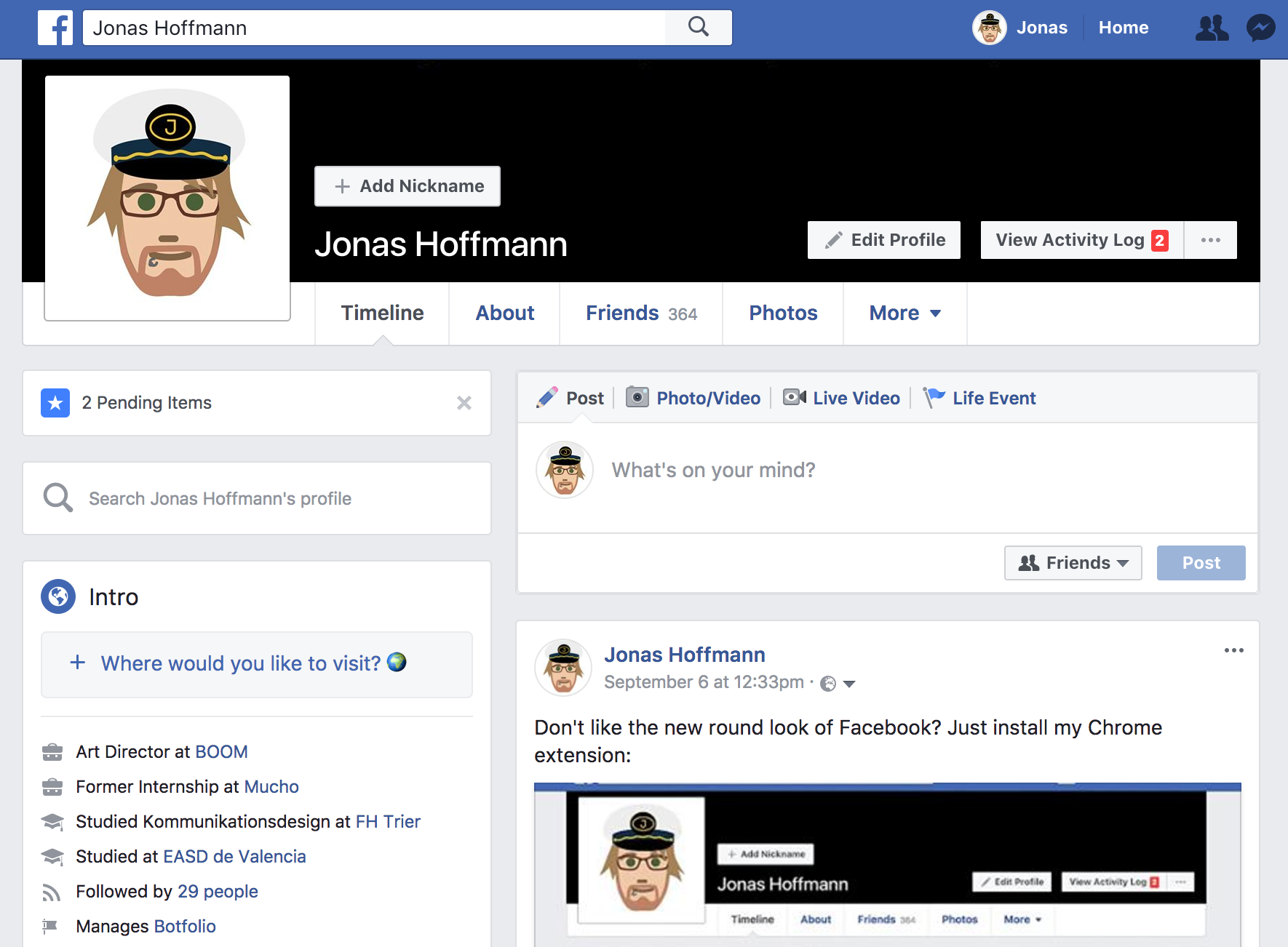 Facebook Debubbler gallery image