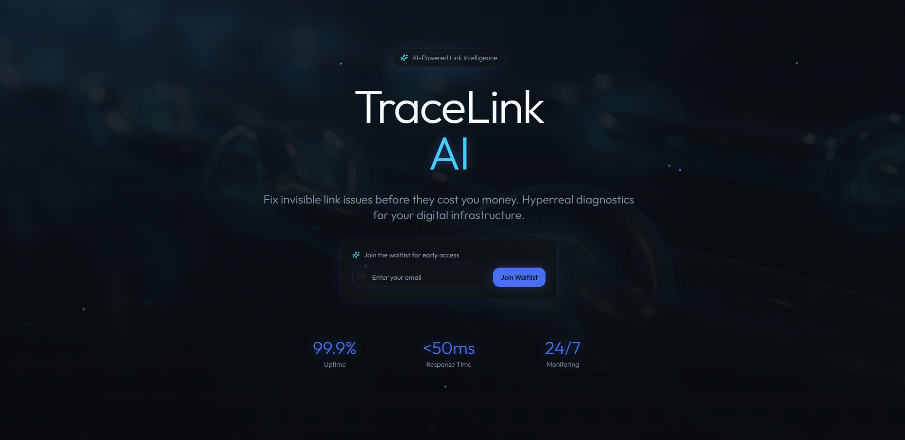TraceLink AI - Product Hunt launch logo and brand identity