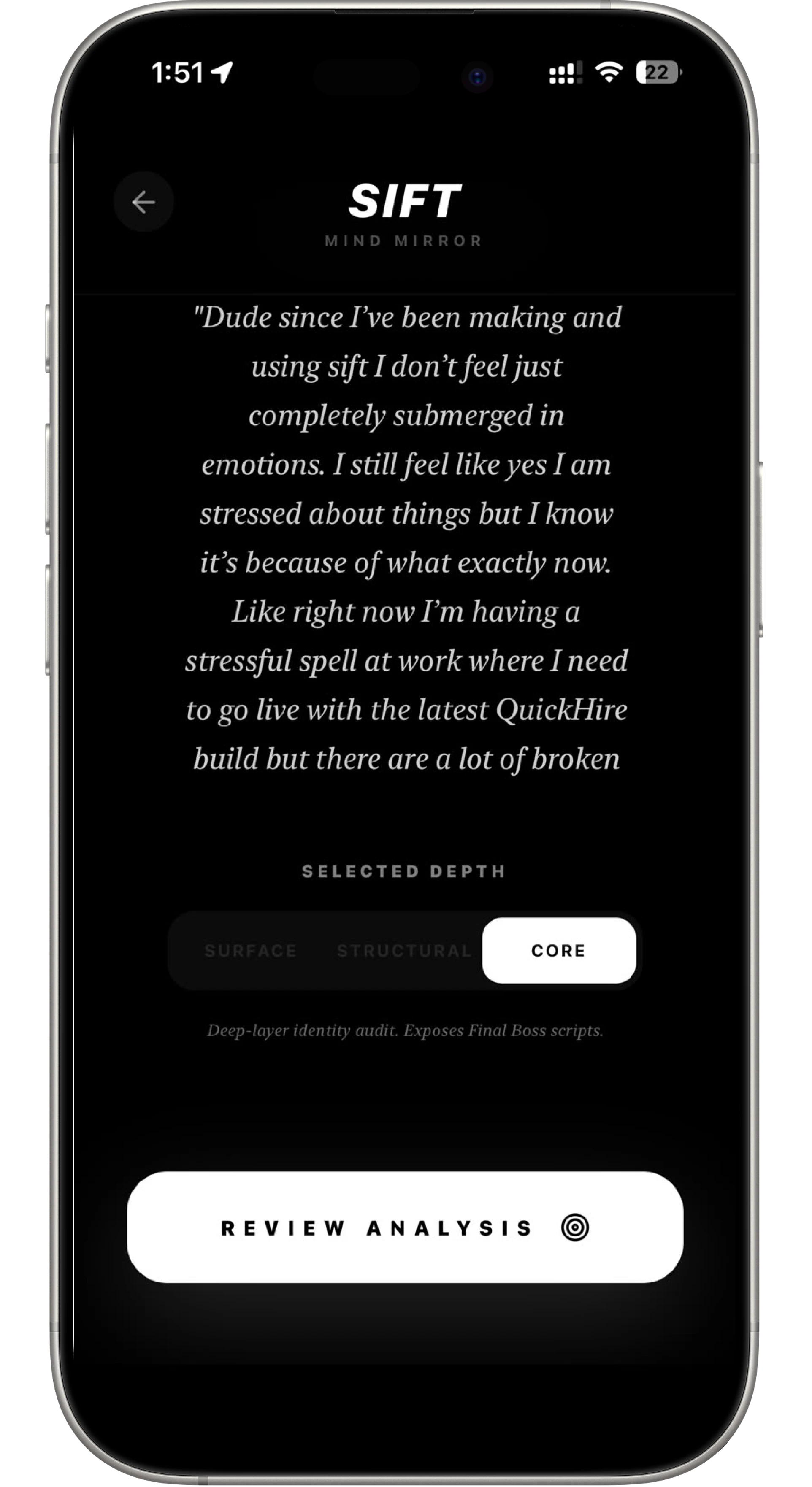 SIFT screenshot 4