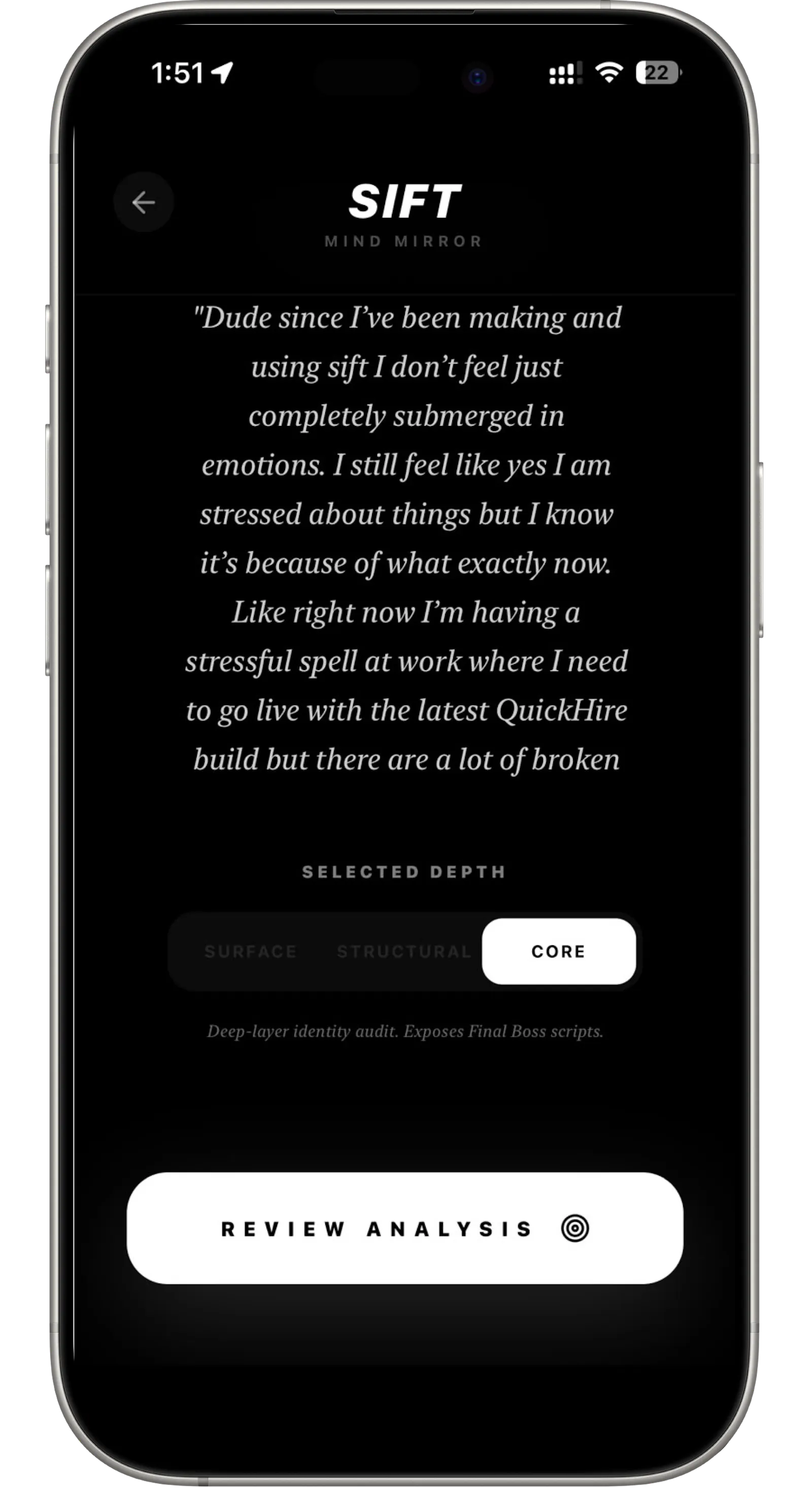 SIFT screenshot 4