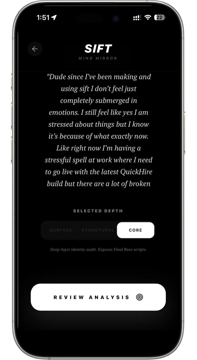 SIFT screenshot 4