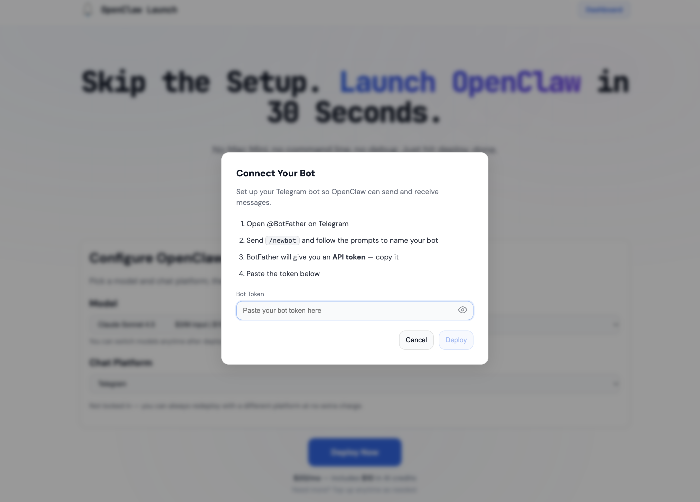 OpenClaw Launch - Screenshot 3 showing product features and functionality