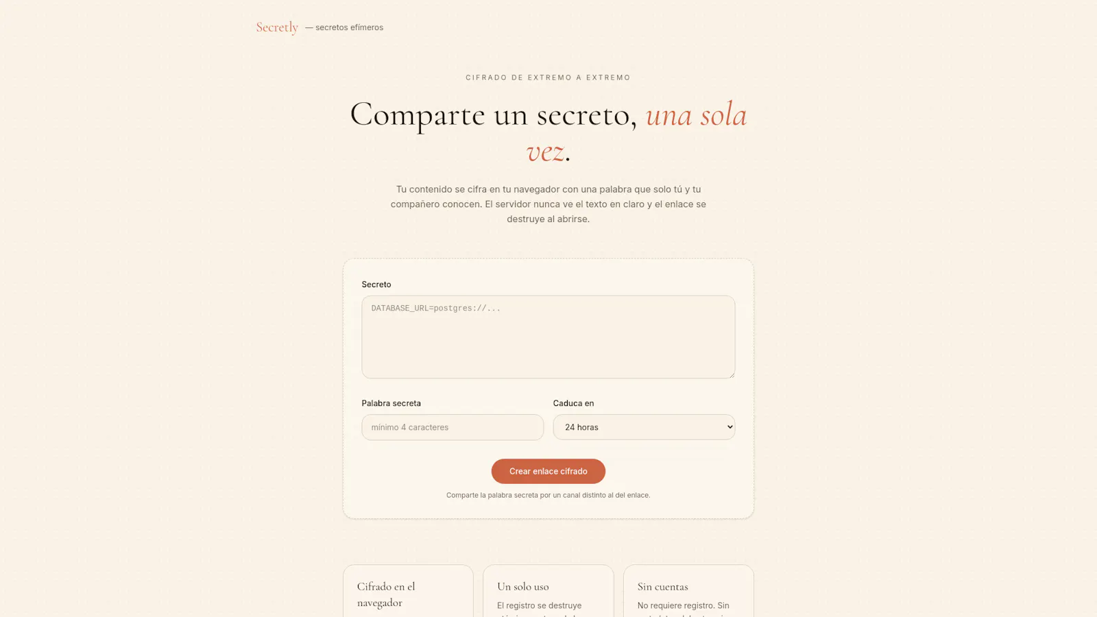 Secrettly - privacy for developer screenshot 1