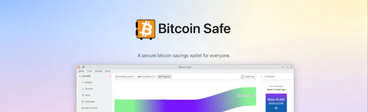 Bitcoin-Safe Desktop Wallet (FOSS) gallery image