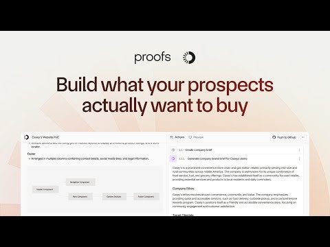 Proofs - AI Agents for Sales Engineering gallery image