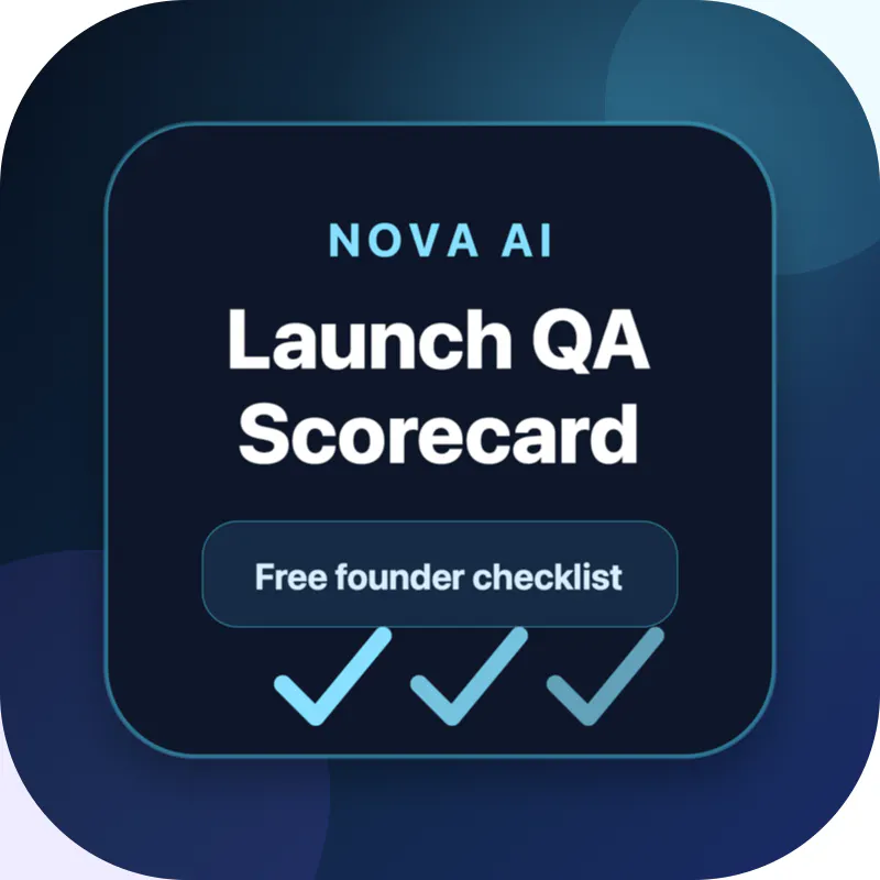 Launch QA Scorecard for AI Apps