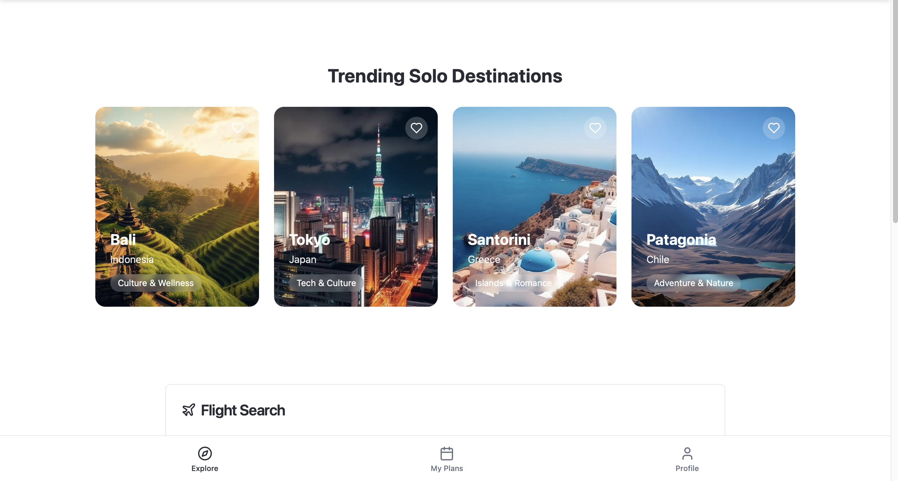 Solo Travel APP gallery image