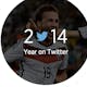 2014 Year on Twitter