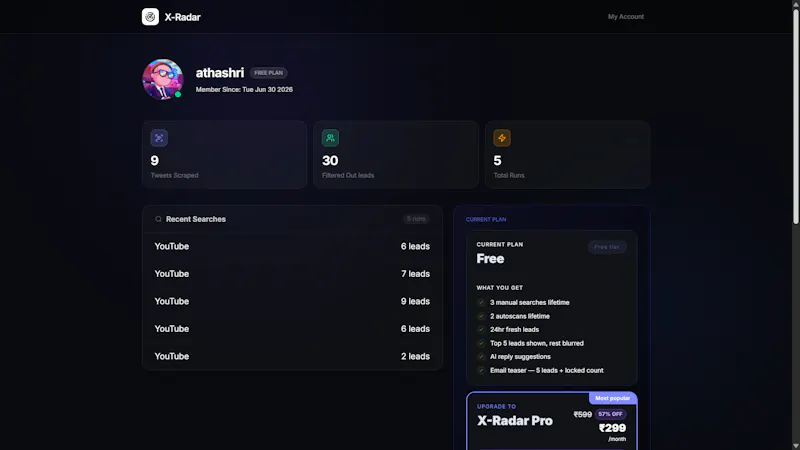 Xradar screenshot 3