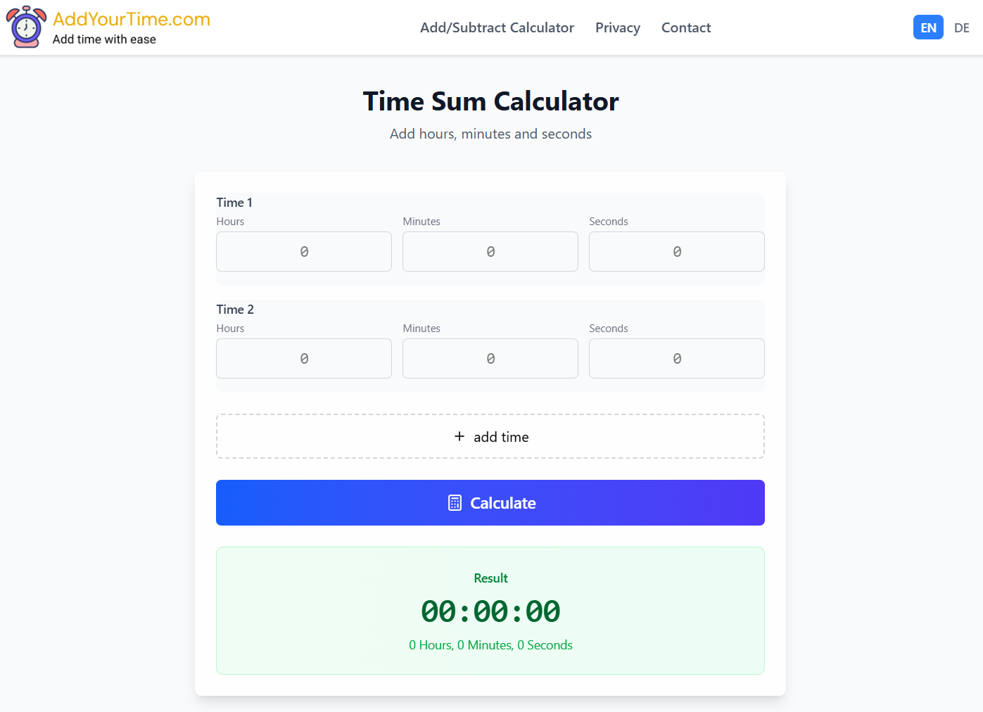 Addyourtime media 1