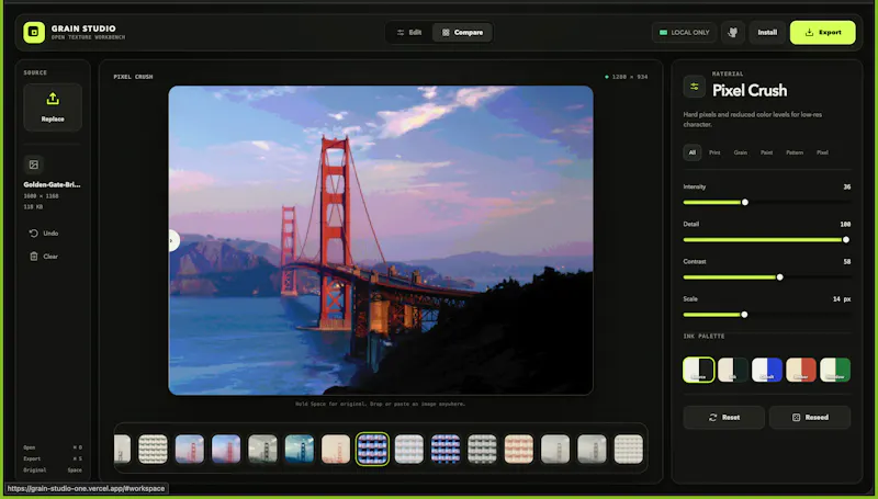 Grain Studio screenshot 4
