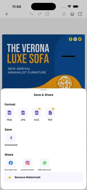 DrawPost - AI Poster Maker  - Screenshot 5 preview