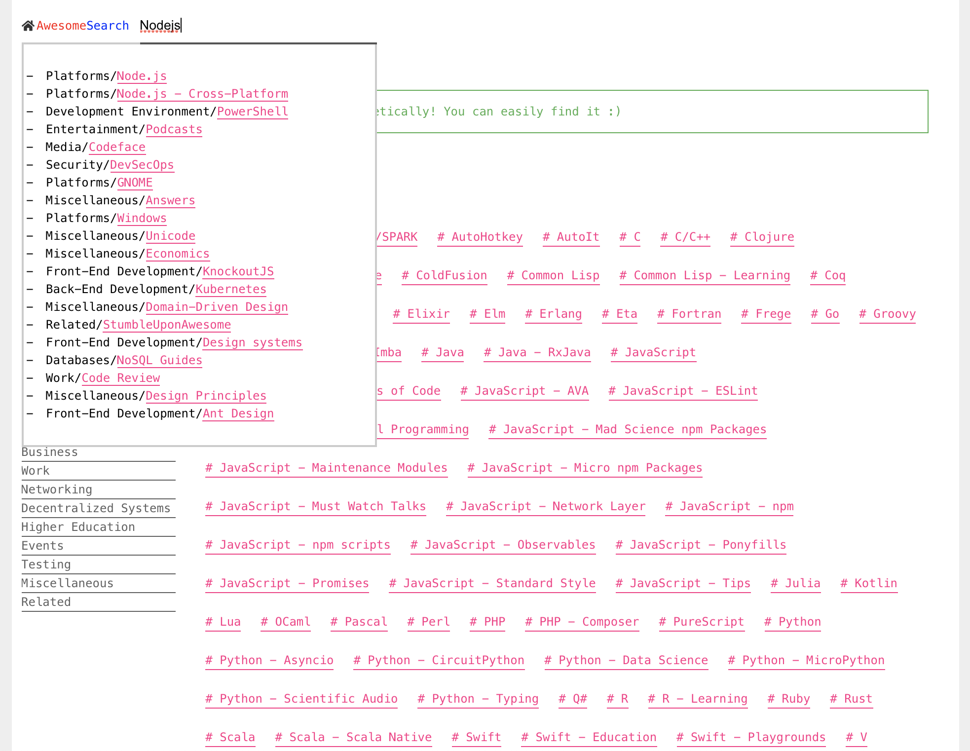 awesome search gallery image