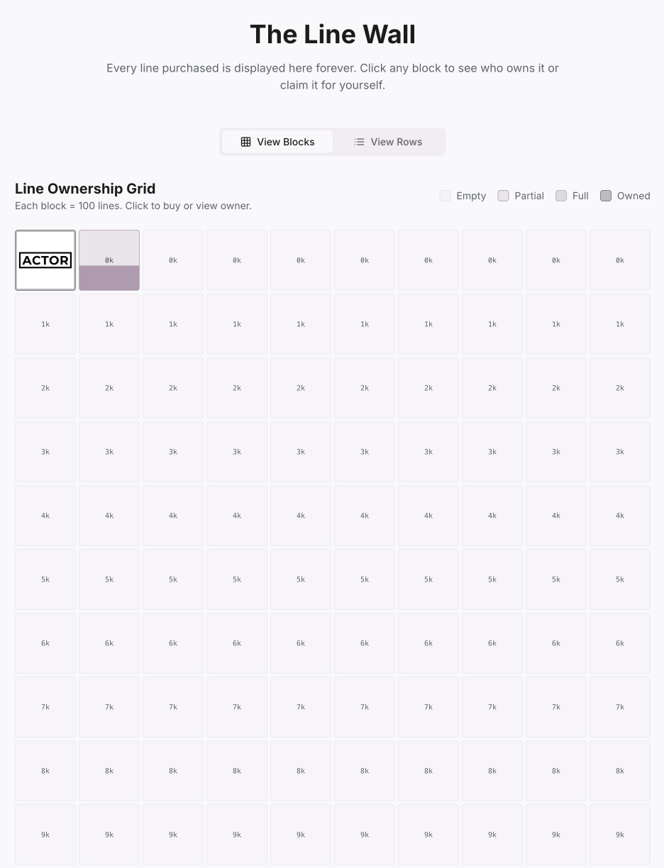 One Million Lines of Code - Screenshot 2 showing product features and functionality