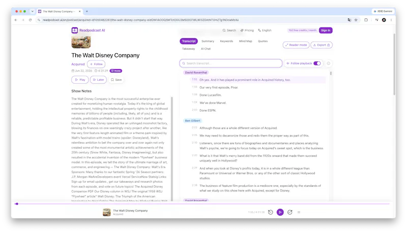 Readpodcast AI screenshot 3