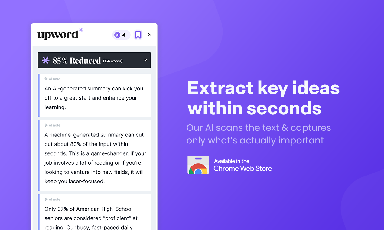 Upword - Transform any content into your knowledge media 3