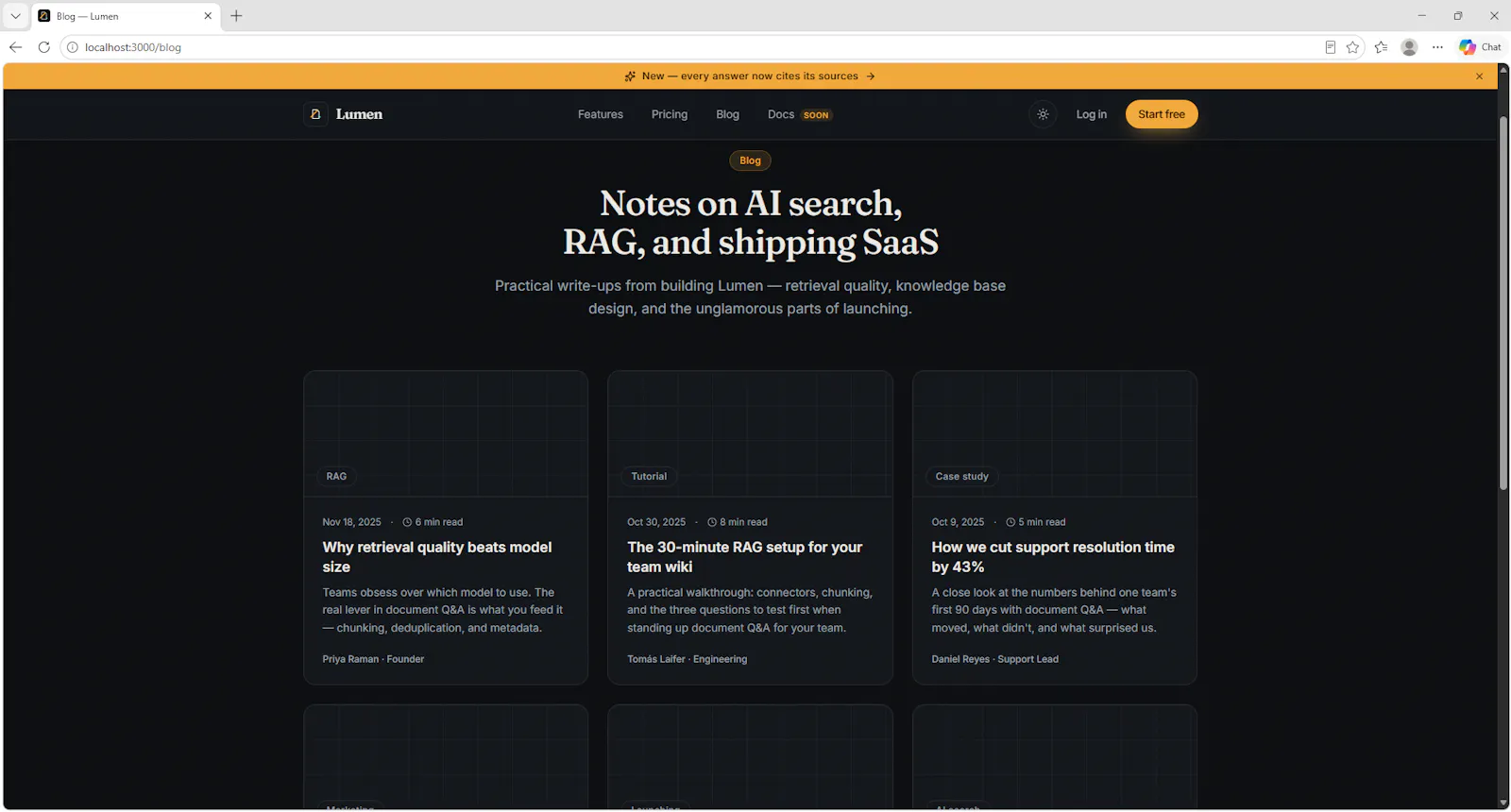 Lumen screenshot 3