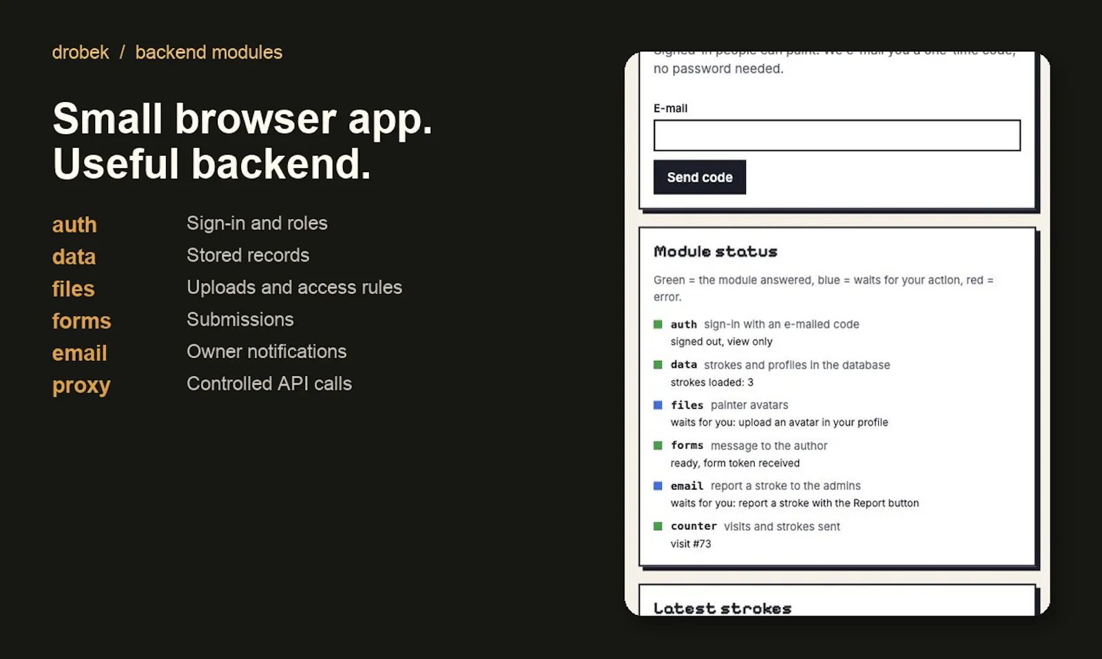 drobek screenshot 6
