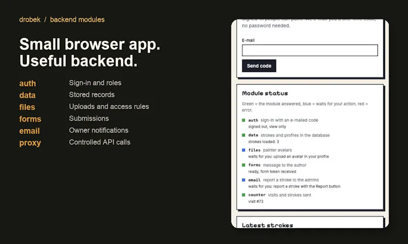 drobek screenshot 6