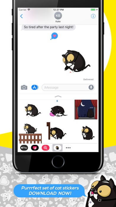 Andy the Cat Stickers gallery image
