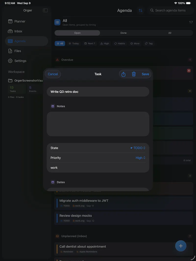 Orger screenshot 4