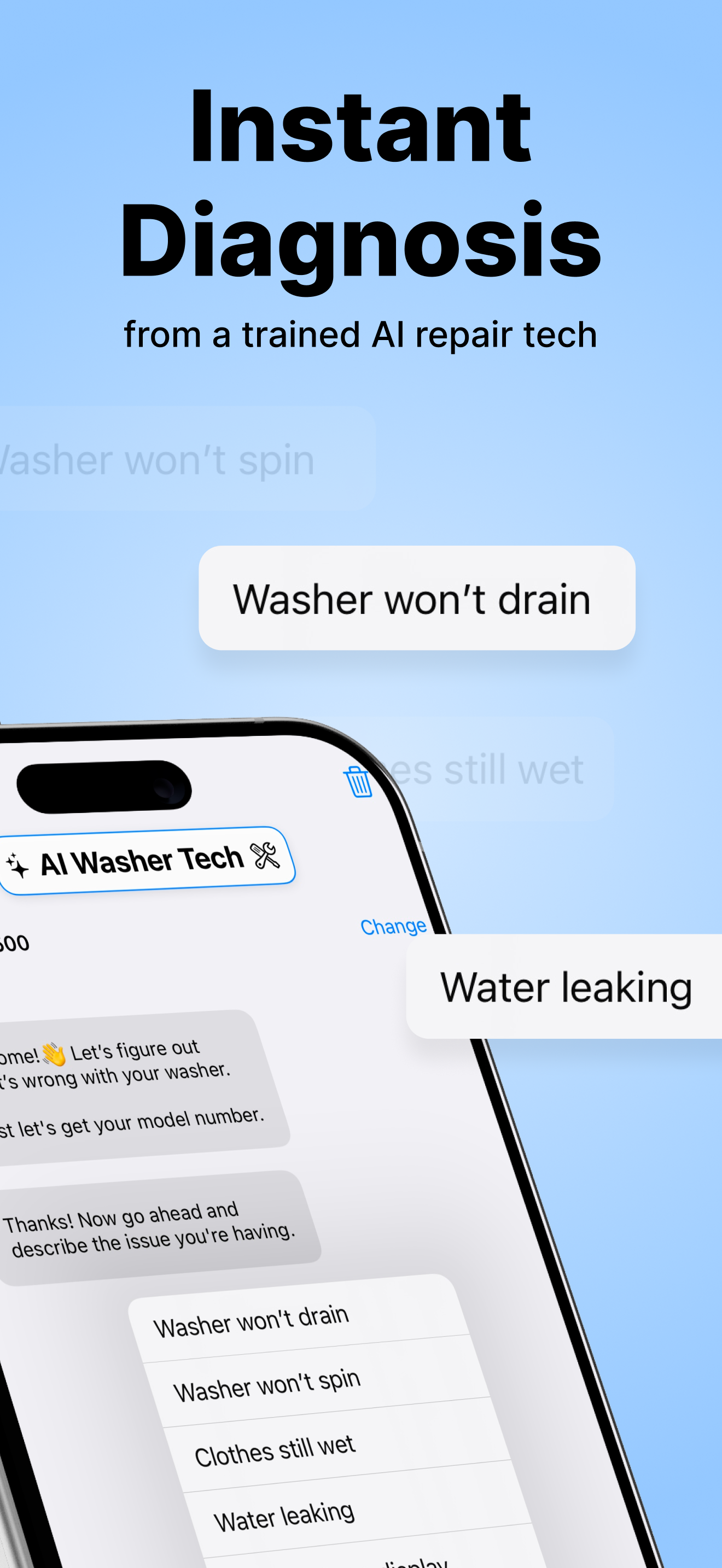 AI Appliance Tech（iPhone應用） - 即時幫助。沒有服務電話！ media 2