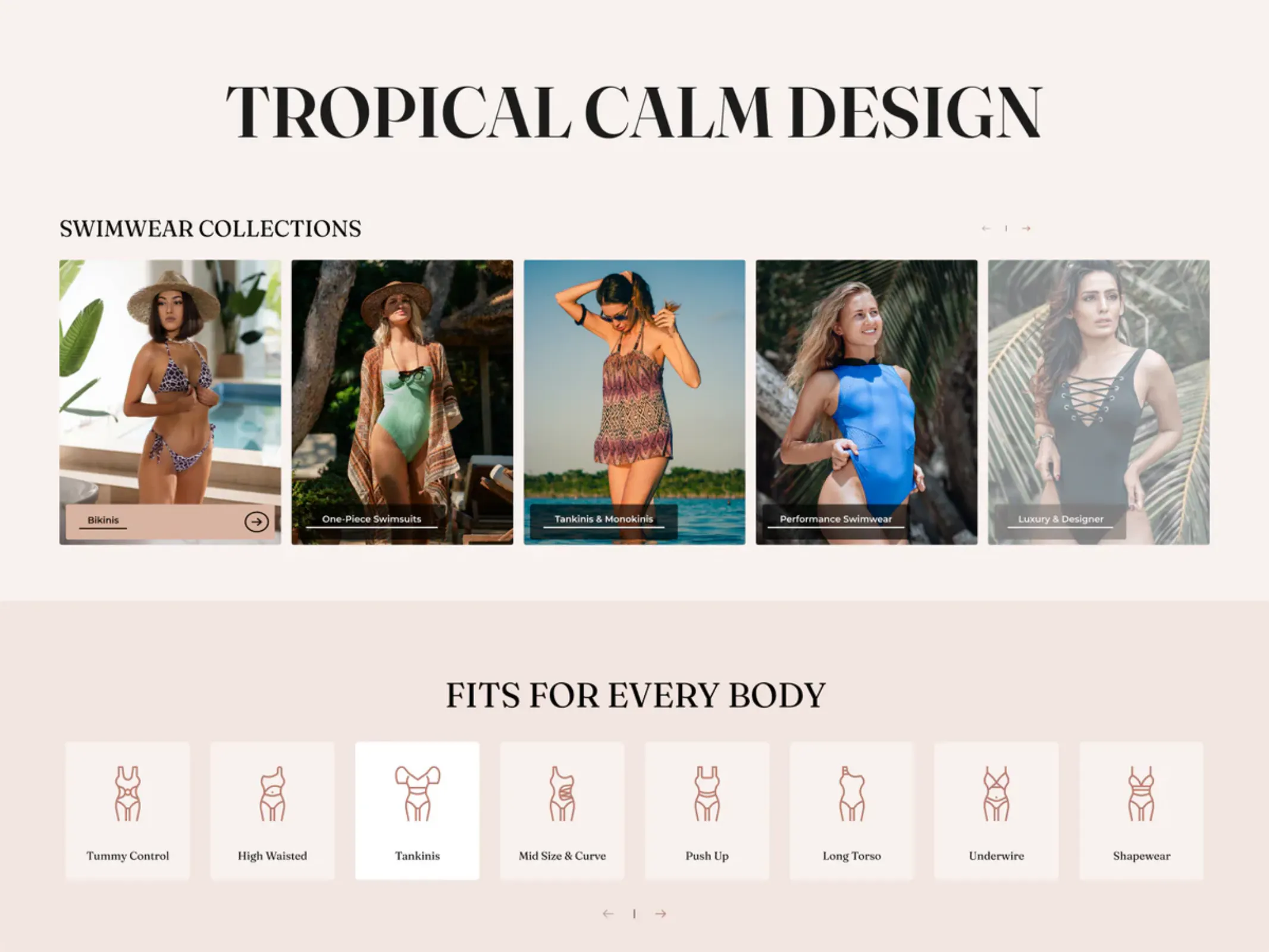 Sundrift Swimwear Shopify Theme gallery image