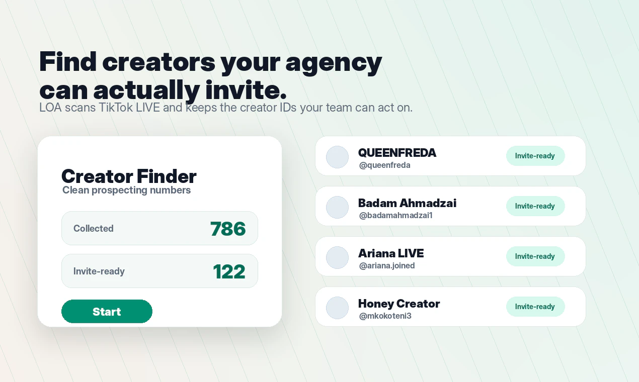 LOA for TikTok Agencies screenshot 2