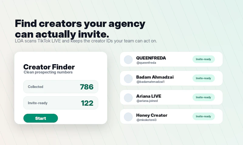 LOA for TikTok Agencies screenshot 2